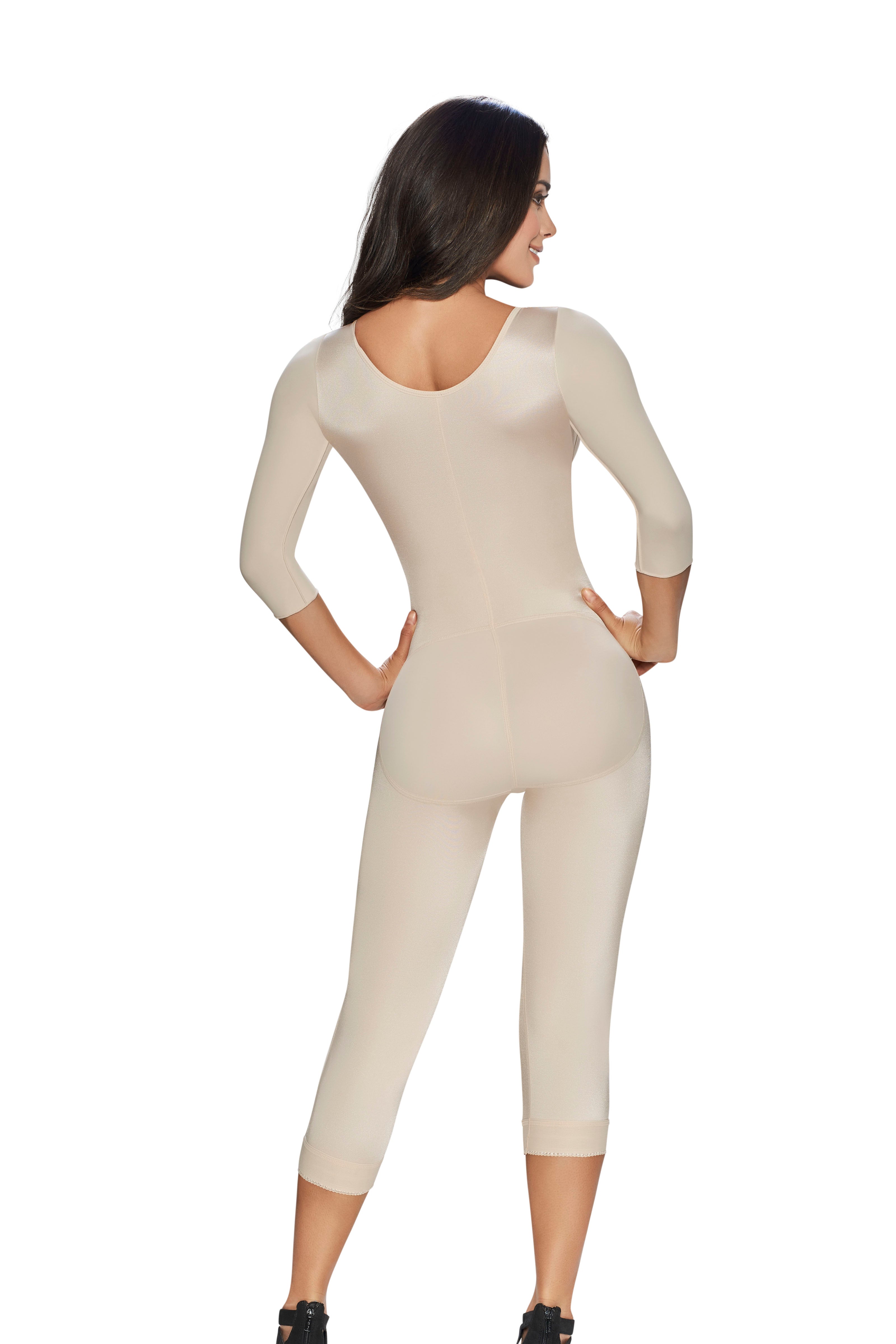 Butt Lifter Body Shaper with Open Bust and Front Zipper Closure by  TrueShapers®