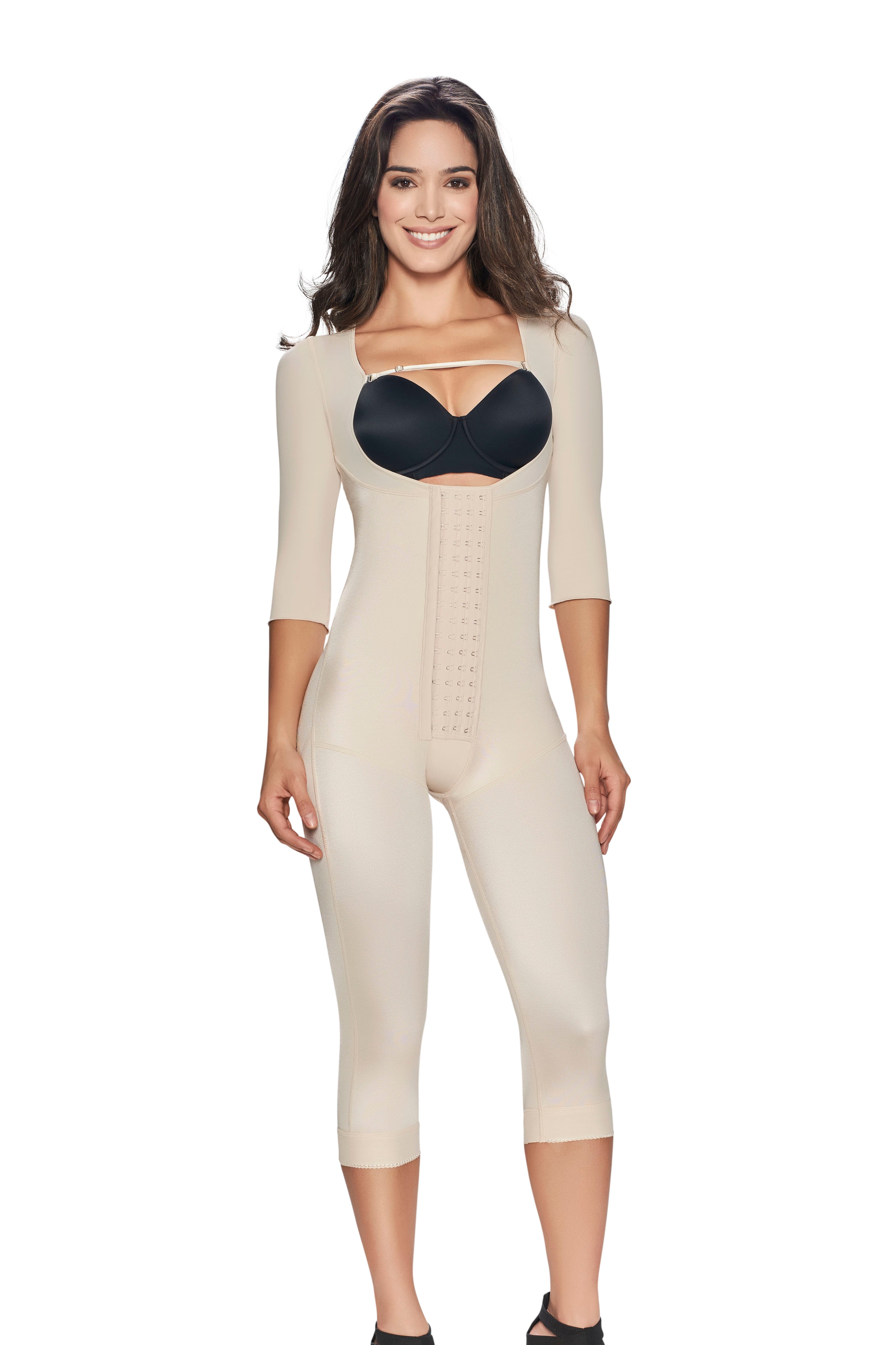 Post Surgical Body Shaper with Arm Compression –
